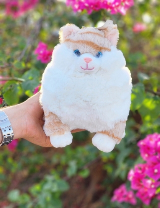 تصویر  عروسک گربه خپل اورجینال