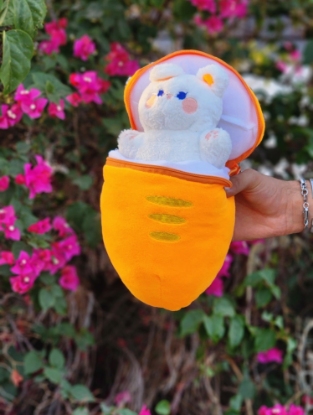 تصویر  عروسک استیچ سوپرایز هویجی