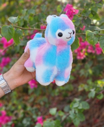 تصویر  عروسک زرافه 40 تیکه رنگارنگ