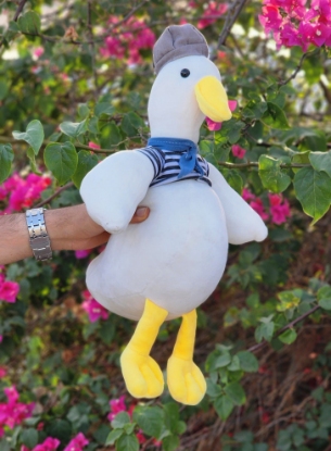 تصویر  عروسک اردک زیبا