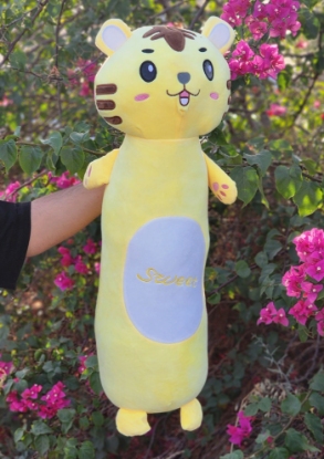 تصویر  بالش عروسک  پلنگ