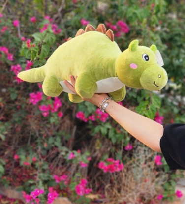 تصویر  بالش عروسک دایناسوری