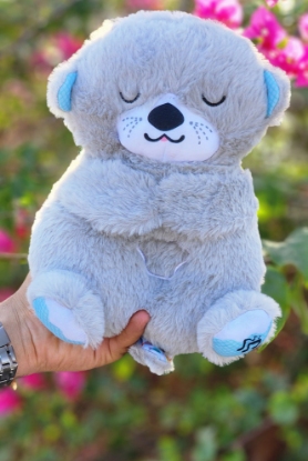 تصویر  عروسک خرگوش آبی